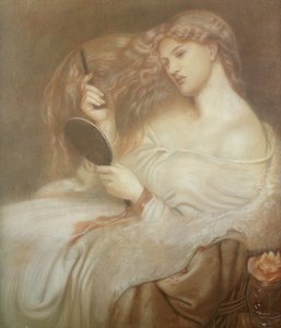Lady Lilith, c.1867-68 by Dante Gabriel Charles Rossetti